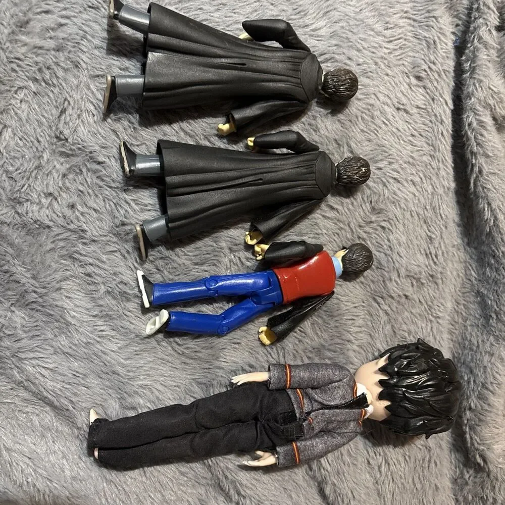 Harry Potter Doll Figures Lot Of 4 - 5” Figures And 8.25 Inch Doll